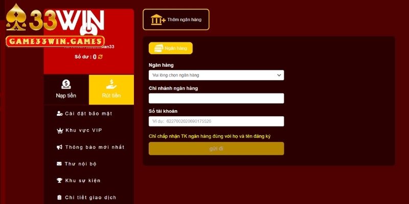 Cách rút tiền nhanh chóng